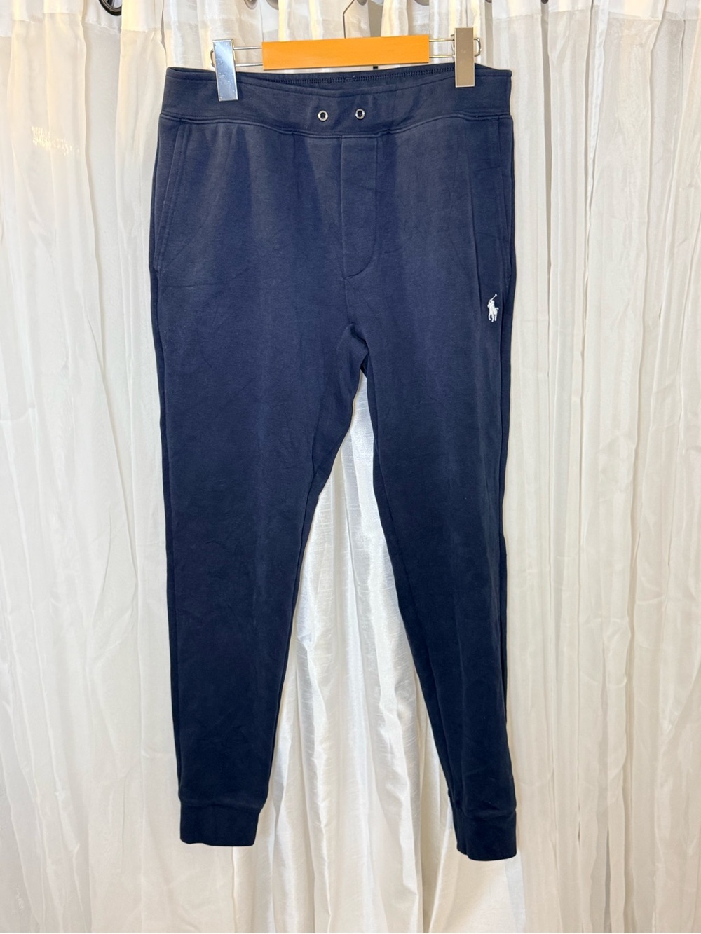 Polo by Ralph Lauren Navy Fleece Jogger Pants